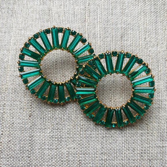 J. Crew large circle earrings - Picture 2 of 5